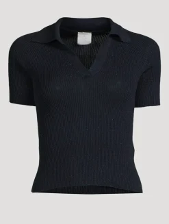 Knit Polo Shirt