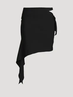 Knot Asymmetric Skirt