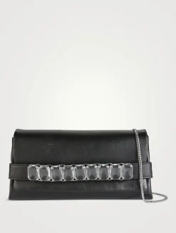 Kya Leather Clutch