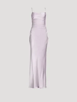 La Lune Satin Gown