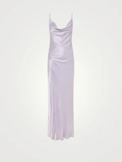 La Lune Satin Gown