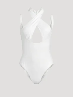 La Sirene One-Piece Halter Swimsuit