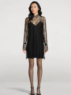 Lace Shift Dress