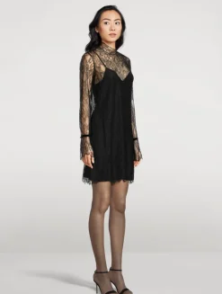 Lace Shift Dress