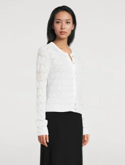 Lace-Stitch Cardigan