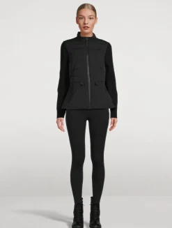 Laika Down Peplum Jacket