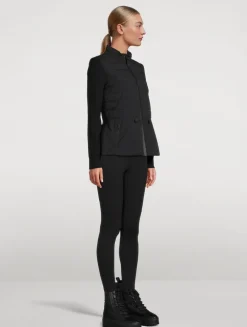 Laika Down Peplum Jacket