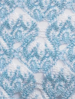 Lamé Lace Raschel Bikini Set