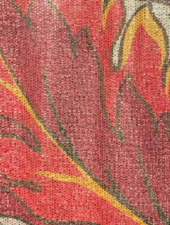 Laminated Jersey Dress In Floral Print