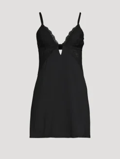 Lara Lace-Trimmed Slip