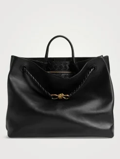 Large Andiamo Leather Bag