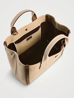 Large Chloé Carry Canvas Tote Bag