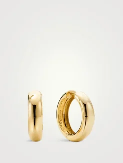 Large Chunky Hoop Earrings