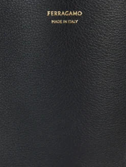 Large Hug Bicolour Leather Satchel