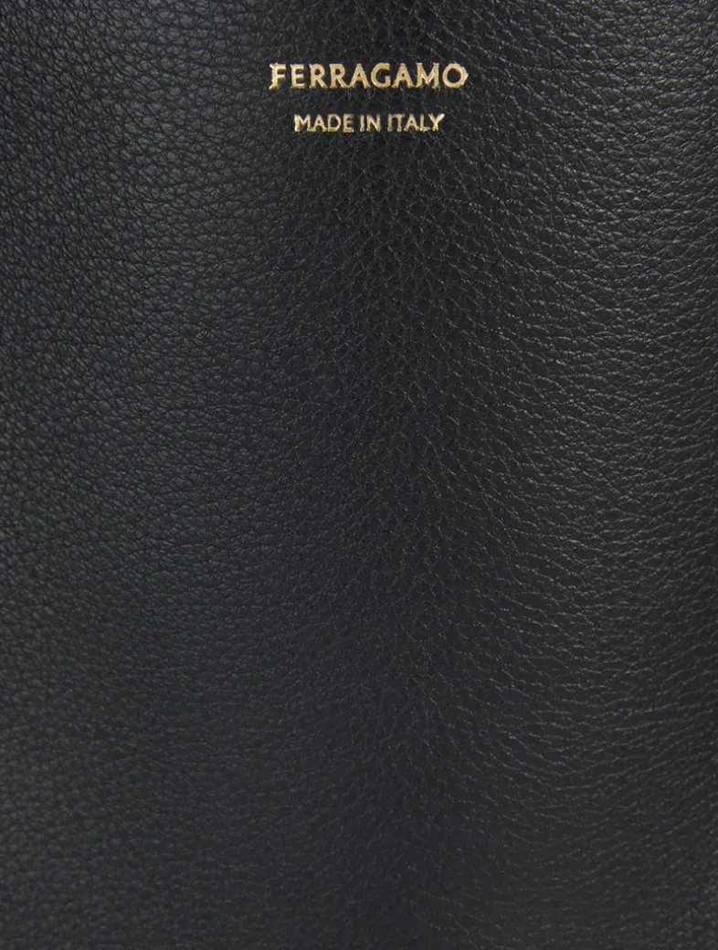 Large Hug Bicolour Leather Satchel