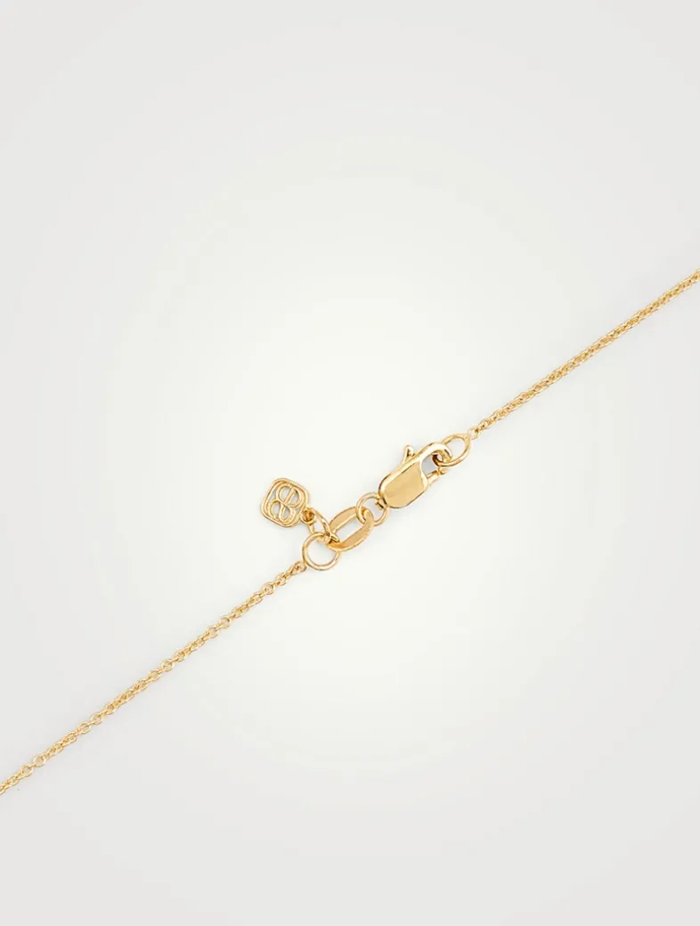 Large 14K Gold Love Necklace