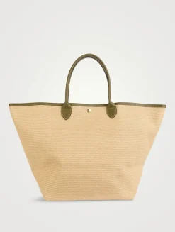 Large Le Pliage Collection Basket Bag