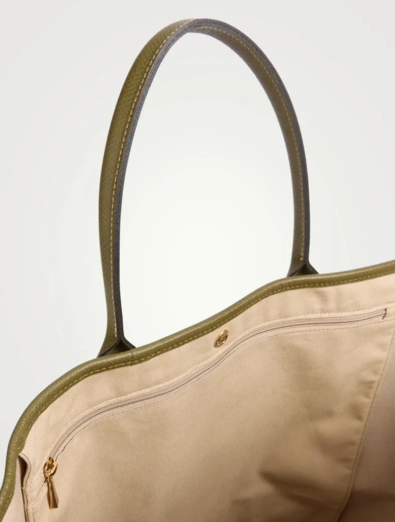 Large Le Pliage Collection Basket Bag