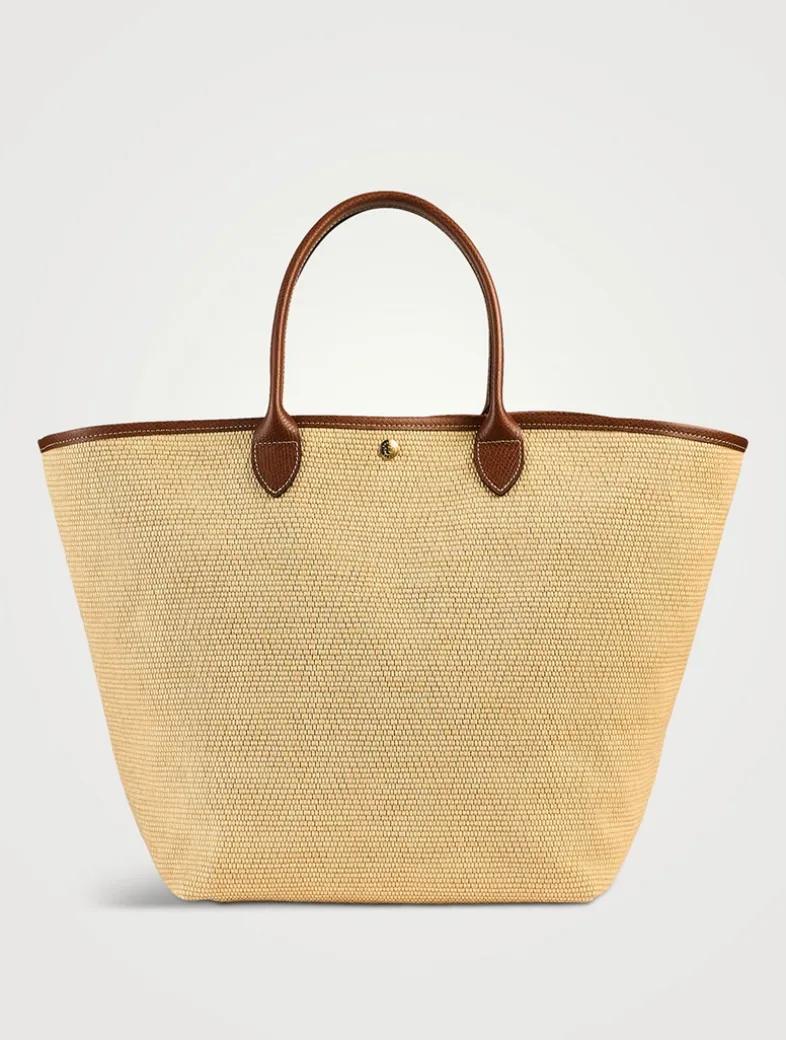 Large Le Pliage Collection Basket Bag