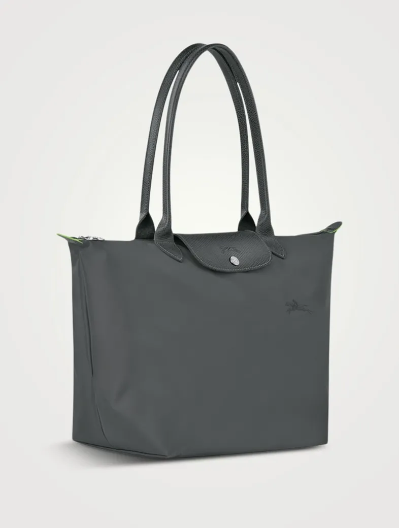 Large Le Pliage Green Shoulder Bag