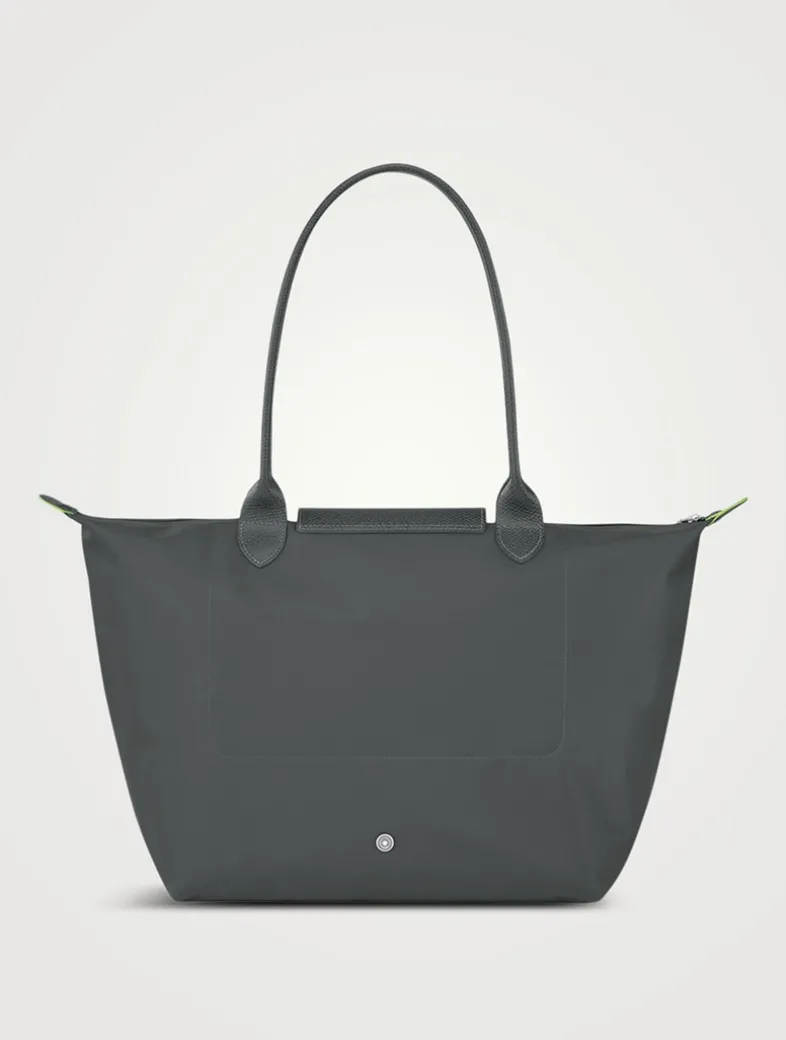 Large Le Pliage Green Shoulder Bag