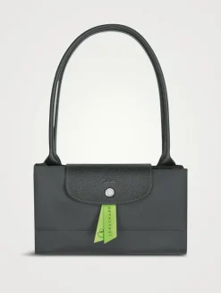 Large Le Pliage Green Shoulder Bag