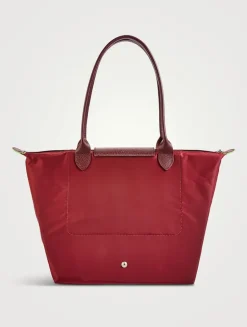 Large Le Pliage Green Shoulder Bag