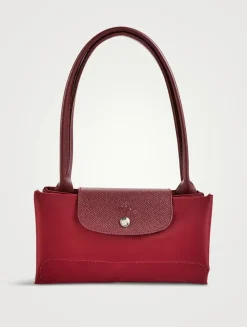 Large Le Pliage Green Shoulder Bag