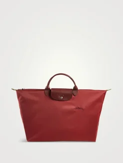 Large Le Pliage Green Travel Bag