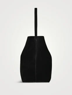 Large Park Suede Tote Bag