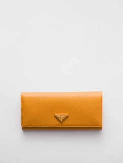 Large Saffiano Leather Wallet