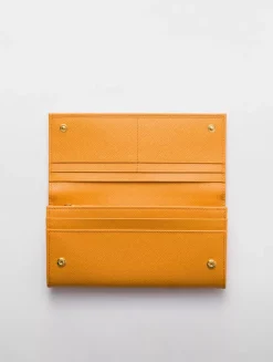 Large Saffiano Leather Wallet