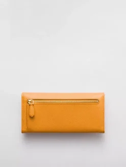 Large Saffiano Leather Wallet