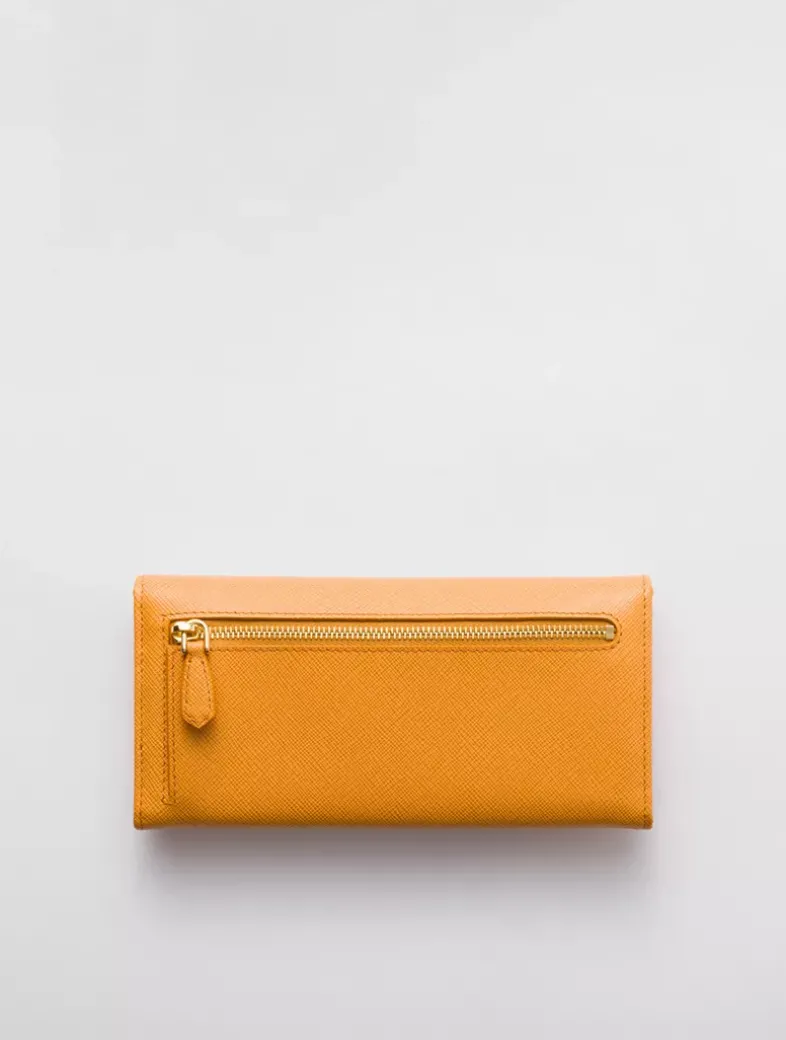 Large Saffiano Leather Wallet