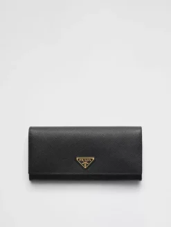 Large Saffiano Leather Wallet