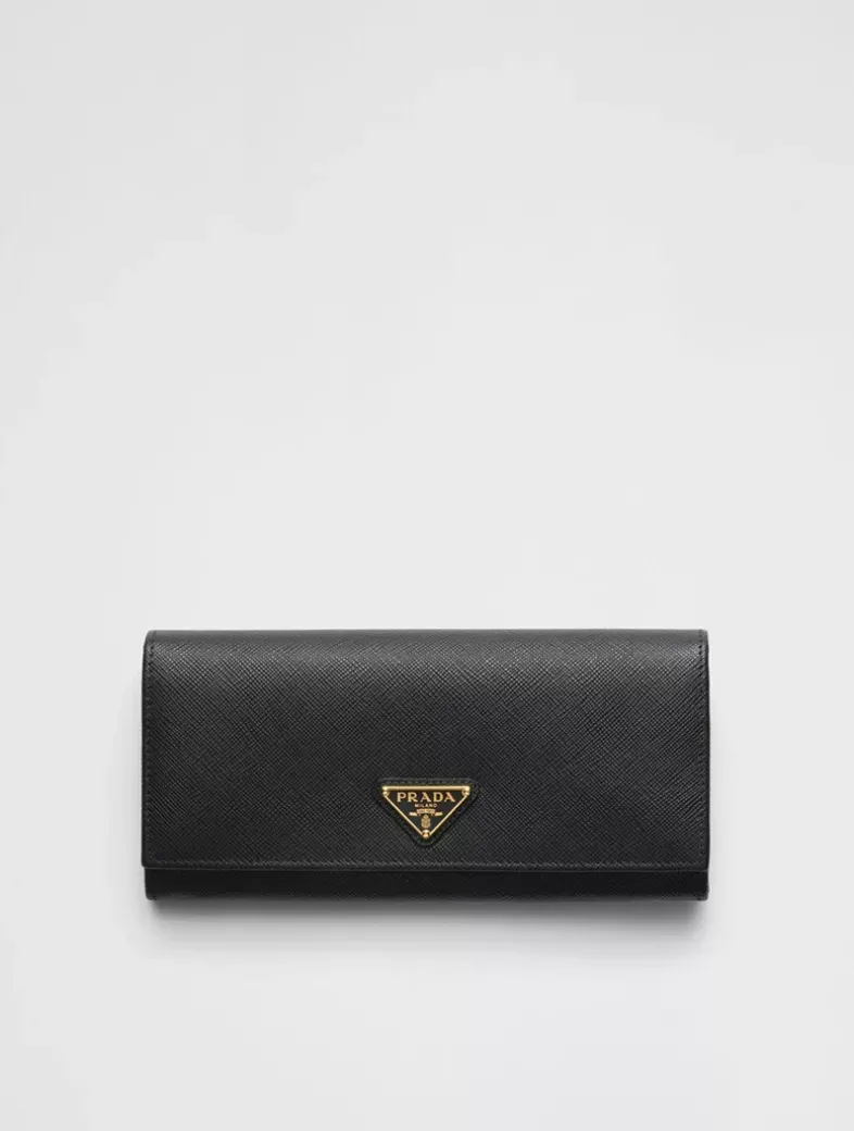 Large Saffiano Leather Wallet