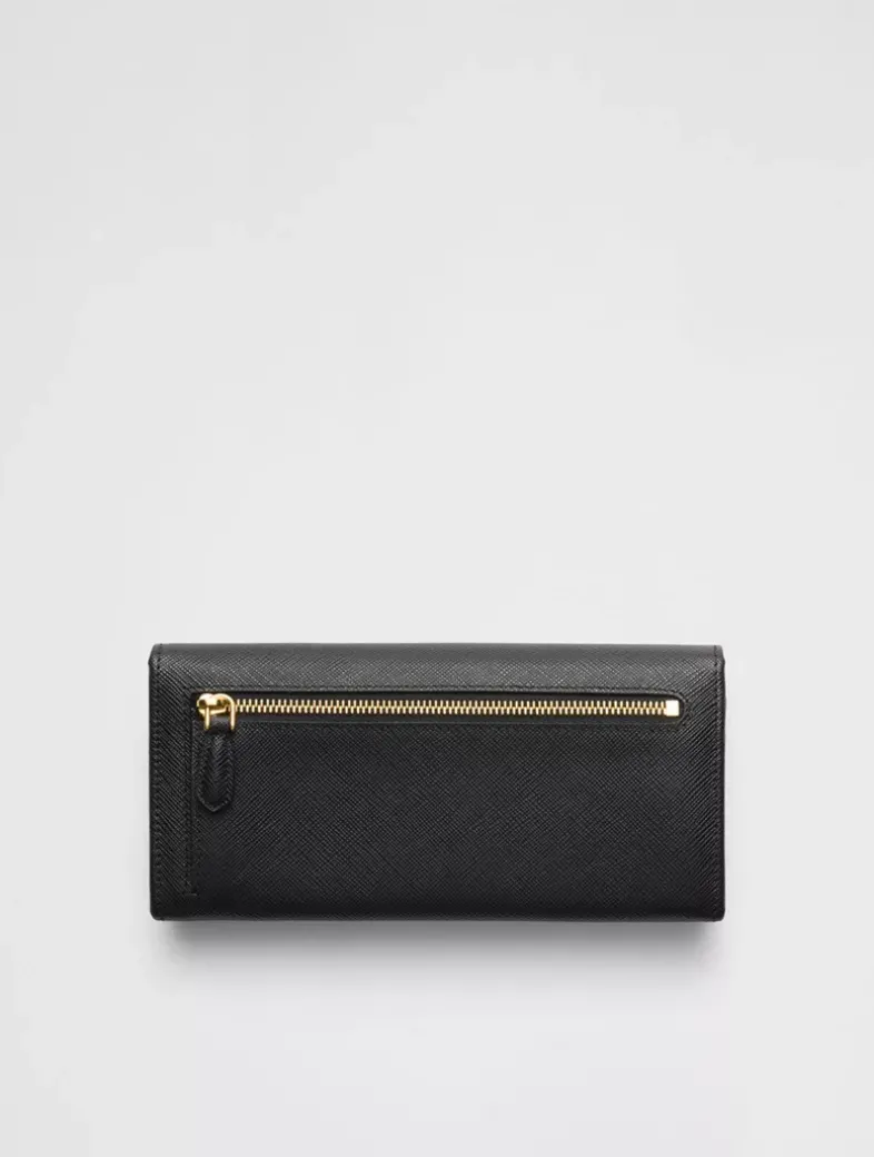 Large Saffiano Leather Wallet