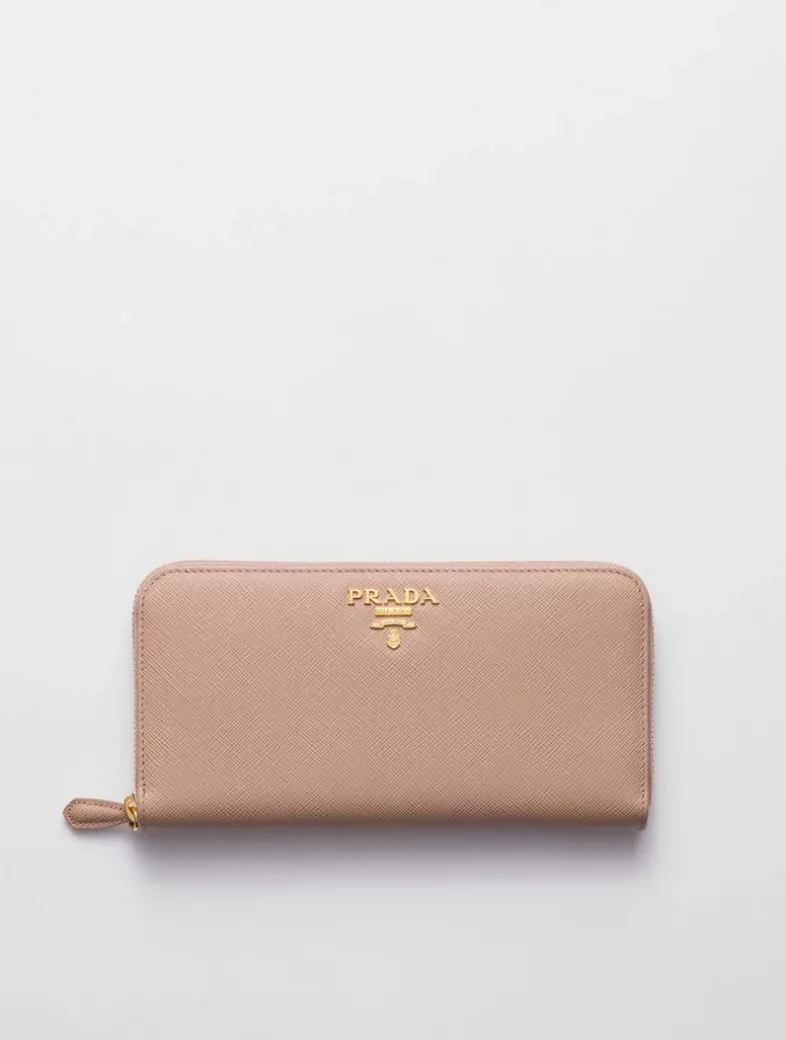 Large Saffiano Leather Wallet