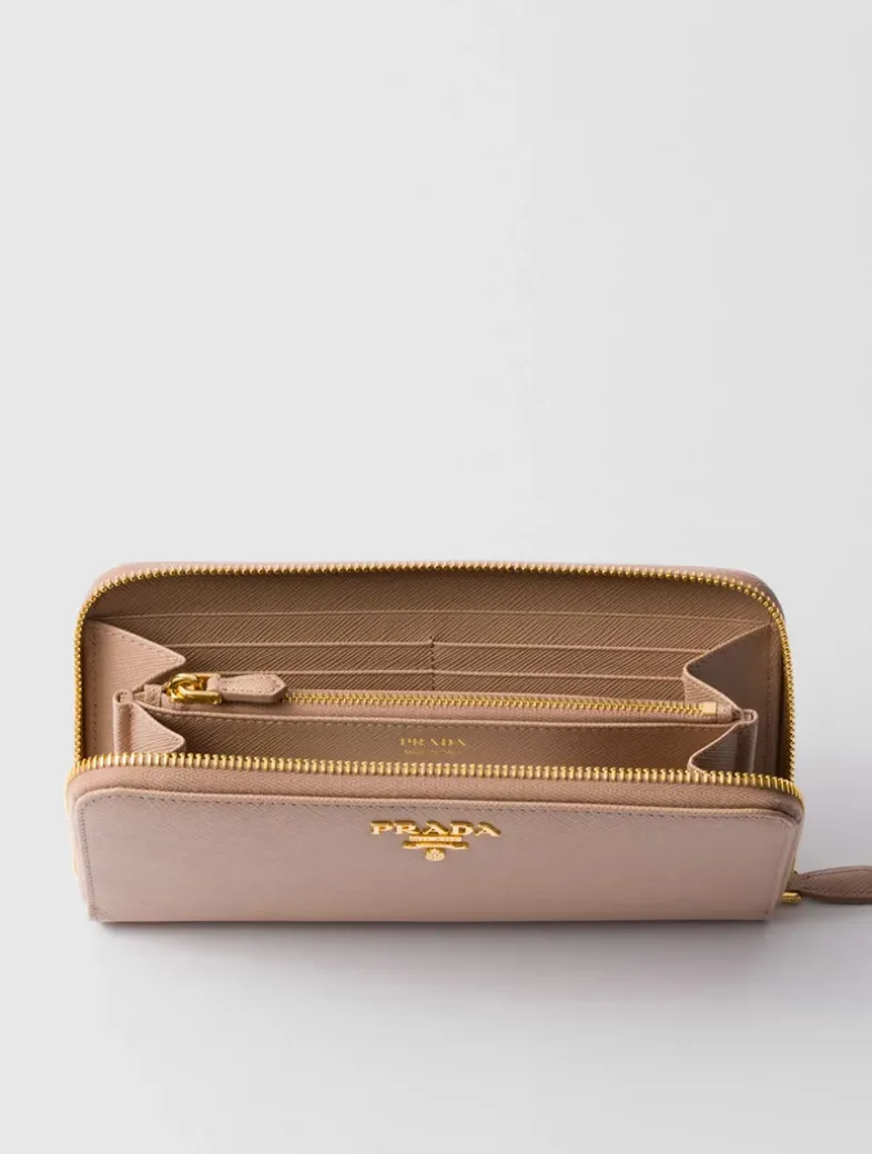 Large Saffiano Leather Wallet