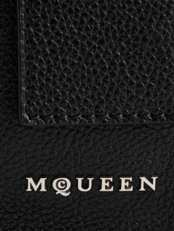 Large T-Bar Sling Leather Shoulder Bag