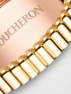 Large White Edition Quatre Gold Ring With White Ceramic