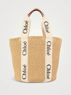Large Woody Basket Bag