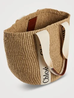 Large Woody Basket Bag