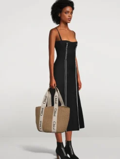 Large Woody Basket Bag