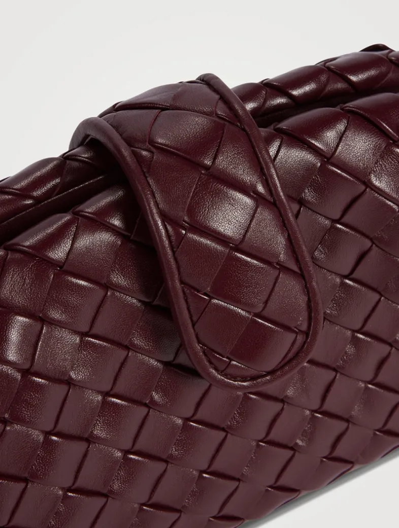 Lauren 1980 Intrecciato Leather Clutch