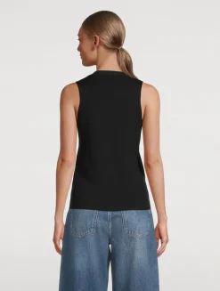 Lawrence Rib-Knit Vest