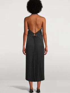 Layered Halter Vest Dress