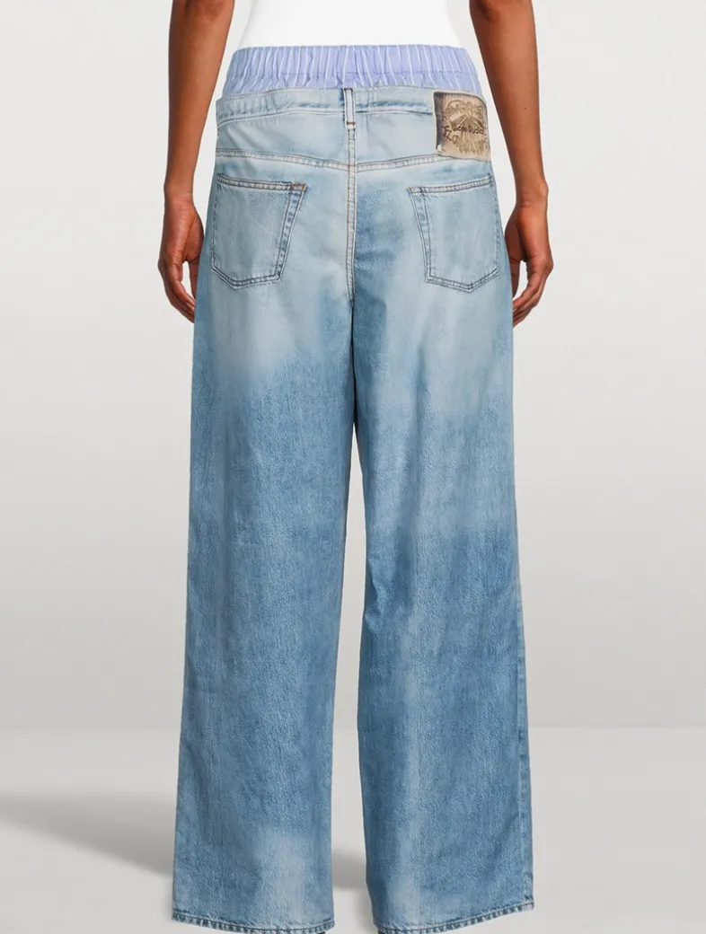 Layered Trompe L'œil Trousers