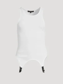 Le Boy Garter Tank Top