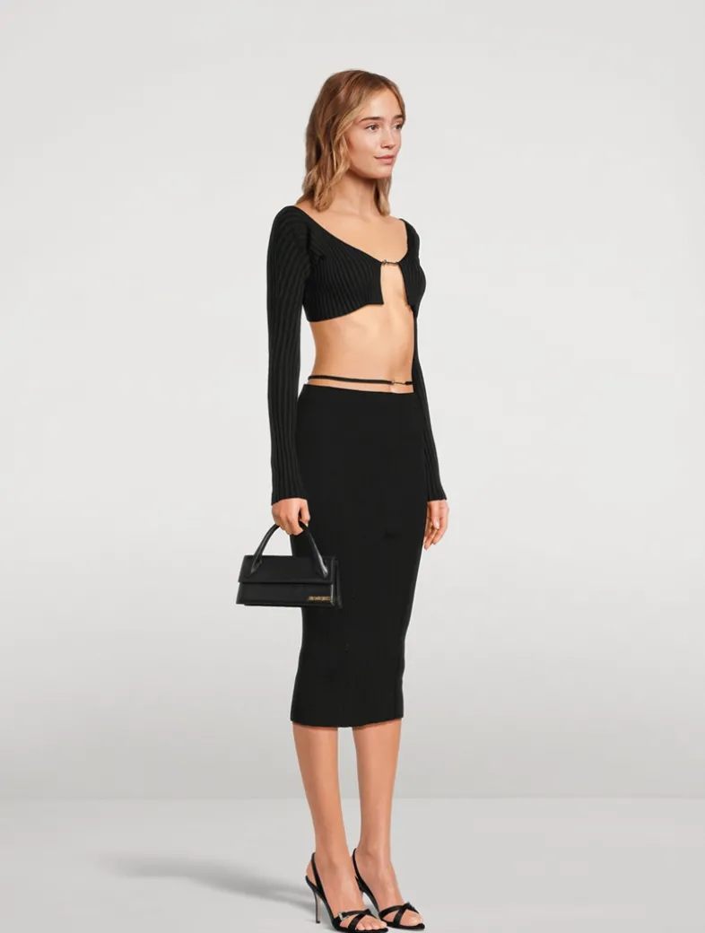 Le Chiquito Long Leather Bag